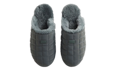 Kithmas Puffed Logo Slippers "Machine Grey" KITH223