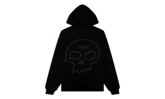 Dane Studded Full Zip Hoodie "Zero - Black" P26SPZ002-BLK