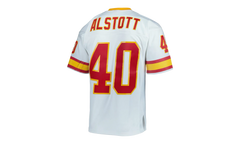 NFL Mike Alstott Legacy Jersey "1996 Tampa Bay Buccaneers - White / Creamsicle / Buccaneer Red" LGJY3158 TBB96MASWHIT 1