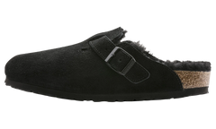 Boston Shearling Suede Narrow "Black" 0259883