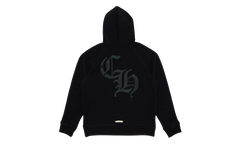711 Cemetery Cross Nylon CH Hoodie "Black" CHRM1064