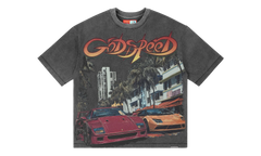 South Beach Drive Miami Superrun T-Shirt "Grey Wash" GS187