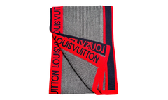 Generation Wool Scarf "Grey/Red" M71255