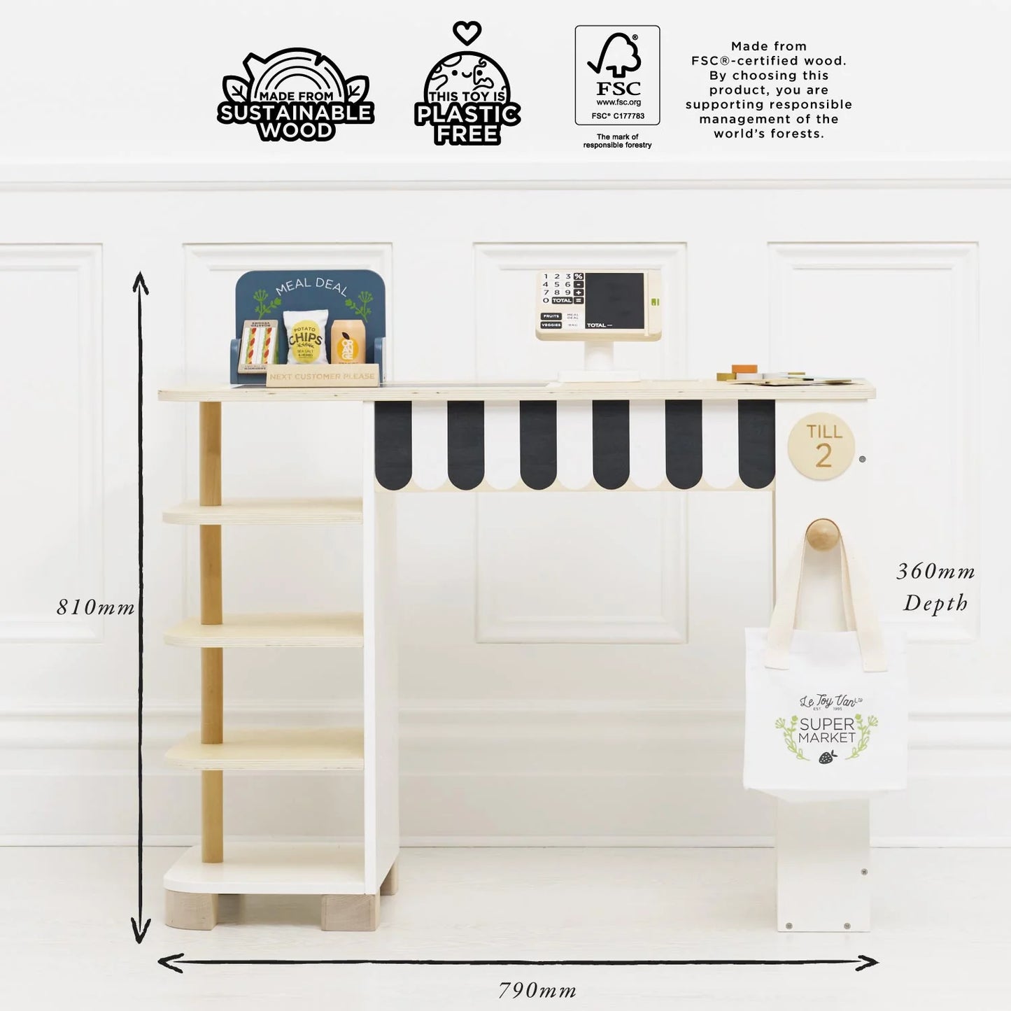 Supermarket Till Checkout & Accessories