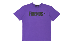 Friends Logo Short Sleeve Tee "Purple / Black" VL0026