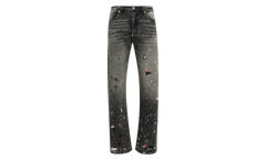 Paint Zip Denim "Black" GD100