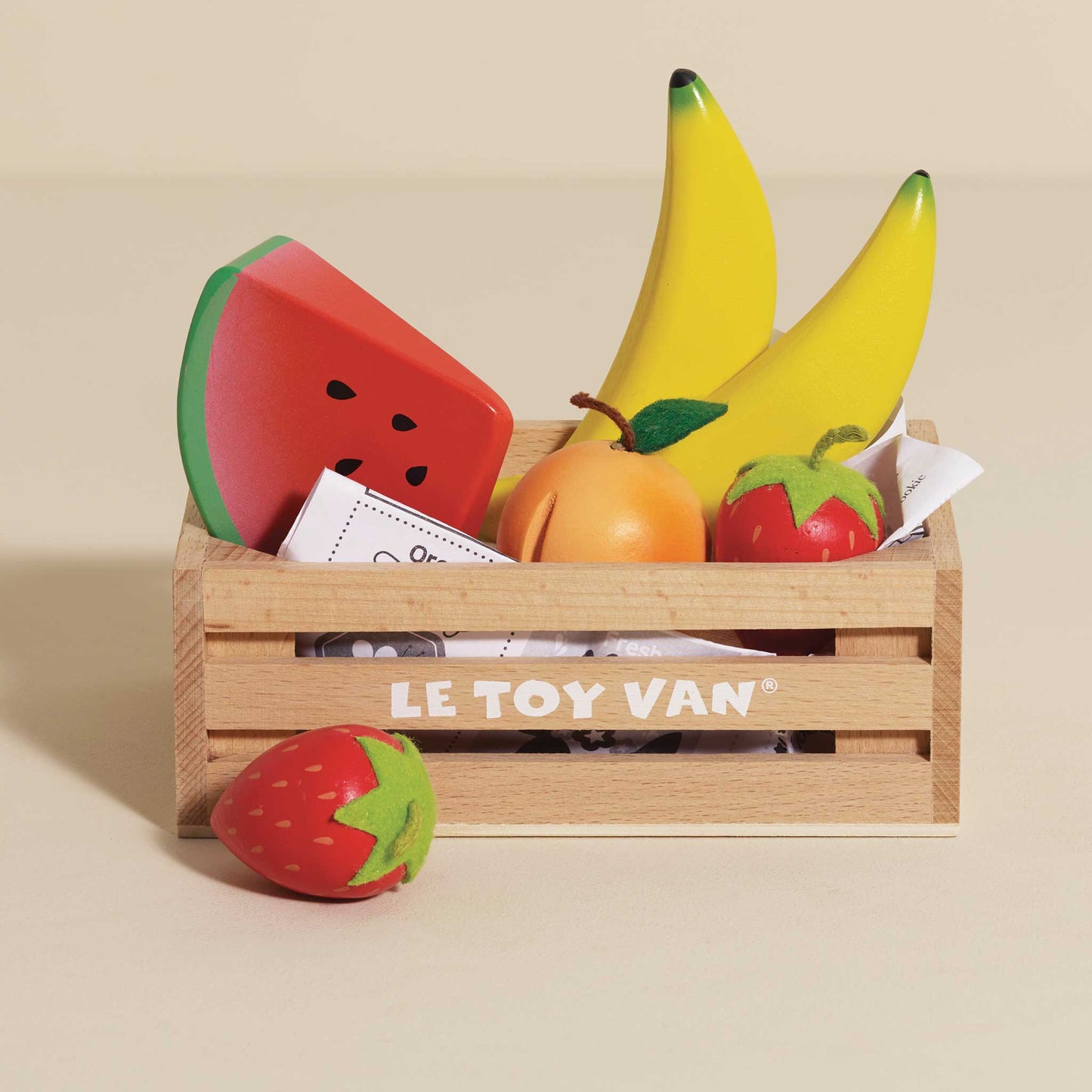 Fruit and Vegetable Market Crate Play Set