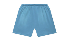 Flame Shorts "Baby Blue / Black" HSR092