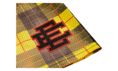 EE BASIC SHORT "SS24 - Yellow/Black Plaid" EE697