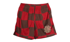 EE Basic Shorts "Red Chocolate Wavy Flag" EE130