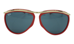 AVIATOR OLYMPIAN SUNGLASSES "POLISHED RED" RB2219-1243R5_59