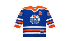 NHL Wayne Gretzky Dark Jersey "1986 Edmonton Oilers - Royal" JY9050 EDOROYA