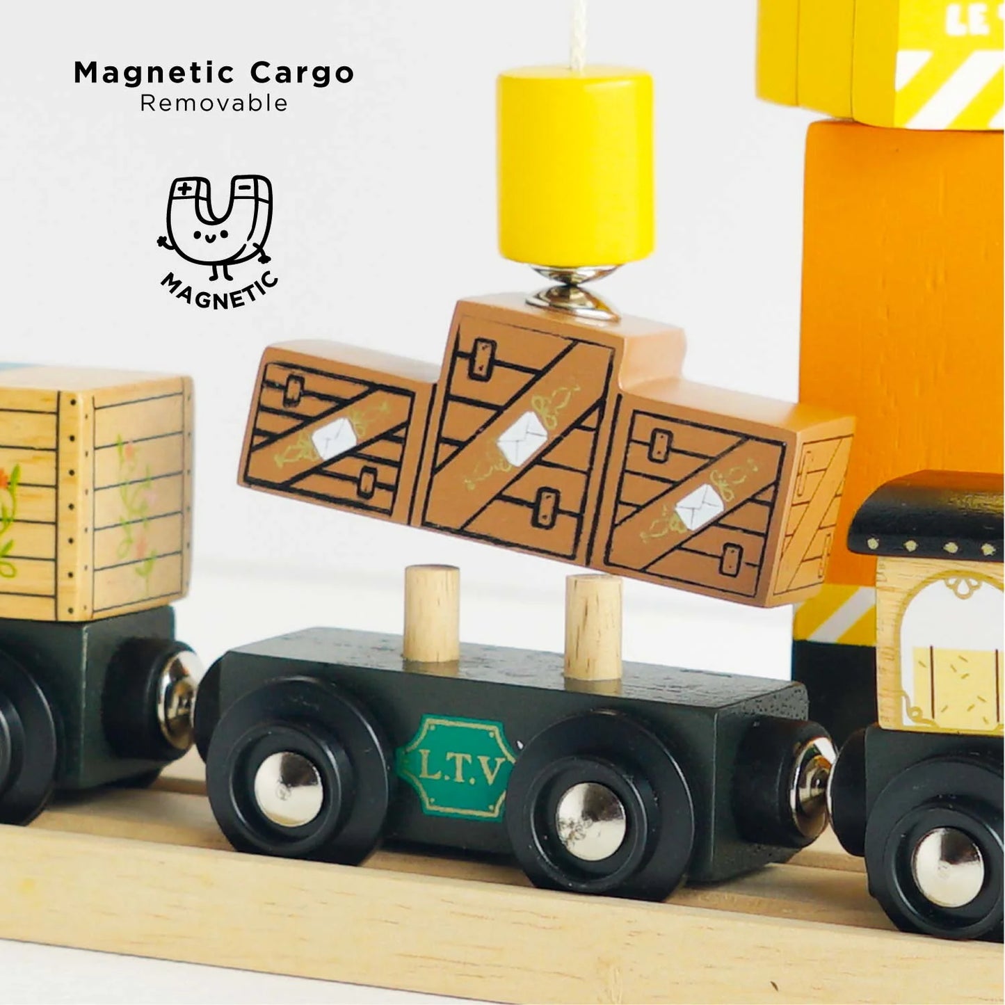 Great Green Train & Goods Wagons