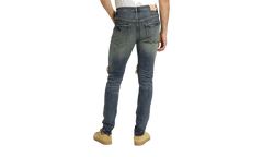 DROPPED FIT JEANS - MID RISE WITH TAPELEG "Indigo" P002 MID 34