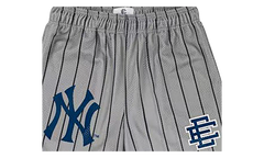 EE Basic Shorts (FW23) "New York Yankees - Grey / Navy" EE232