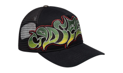 GS Neo Trucker Hat "Black / Yellow / Red" GS133
