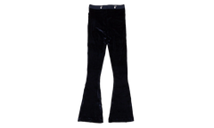 Velour Flared Leggings "Blue" 95 OFW 1801