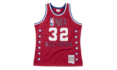 NBA Magic Johnson Rhinestone Swingman Jersey "1988 All-Star - Red" SMJYBW18018 ASWRED188EJH
