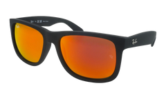 Justin Sunglasses "Rubber Black" RB4165-622-6Q_55