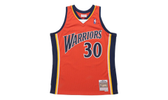 NBA Stephen Curry Swingman Alternate Jersey "2009-10 Golden State Warriors - Dark Orange" SMJYAC18086 GSWDKOR09SCU
