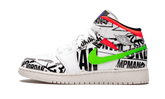 Air Jordan 1 Mid GS "All Over Logos" 554725 143