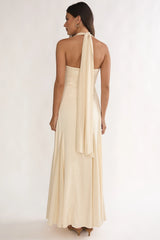 Loro Godet Hem Maxi Dress Butter
