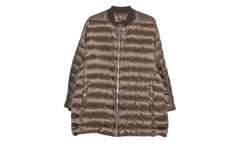 Rick Owens Woven Flight Parka Jacket "Dark Dust" MON35