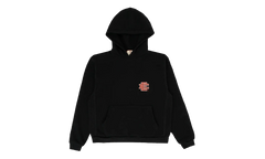 EE BASIC CORE HOODIE "Black/Varsity Red" EE746