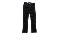 KSUBI Trippie Redd Chitch Shredded Jeans "Black" CNT4QG7A