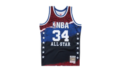 NBA Sublimated Shaquille O’Neal Swingman Jersey "2003 Allstar West - Black" SMJYNG18426 ASWBLCK03SON