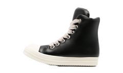 Luxor Jumbo Lace Padded Ramones Sneaker High "Black Milk" RU02C7892 LLPW2 911