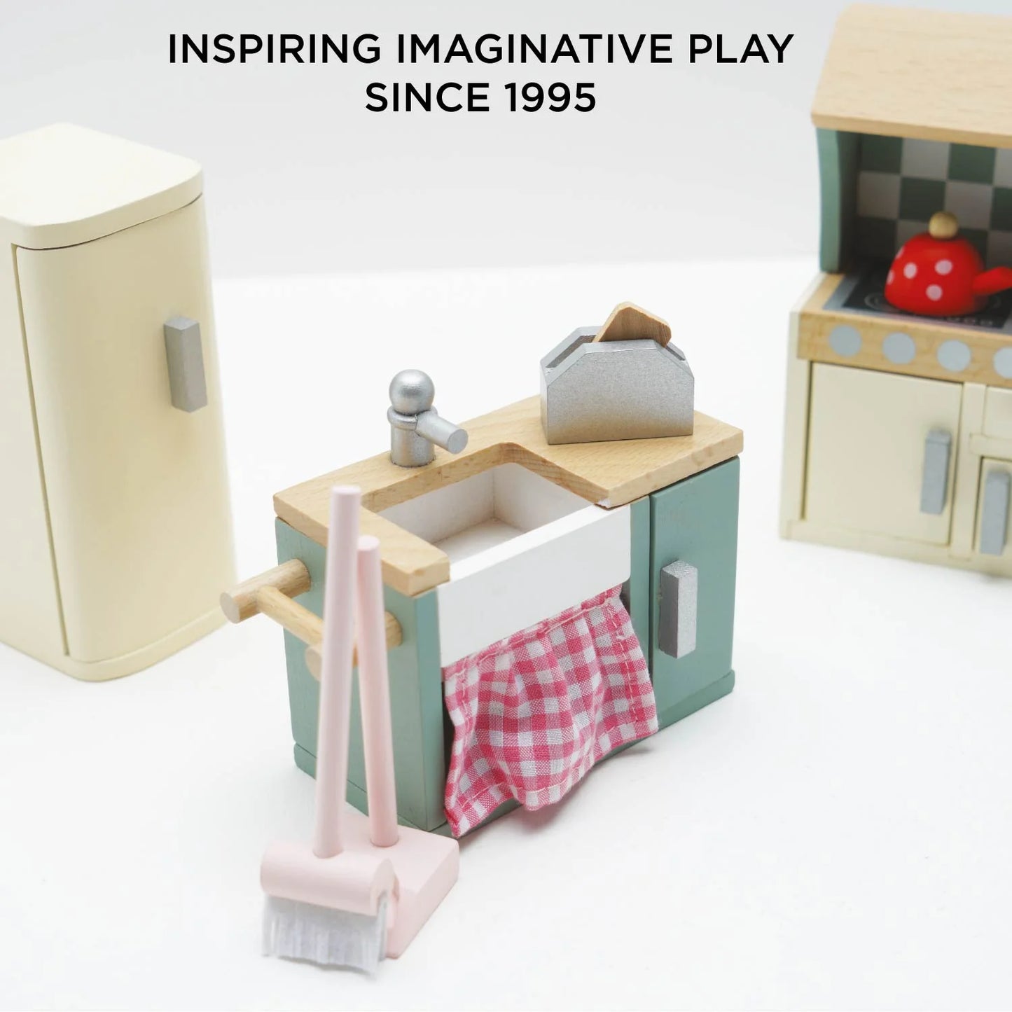 Wooden Dolls house Kitchen Furniture