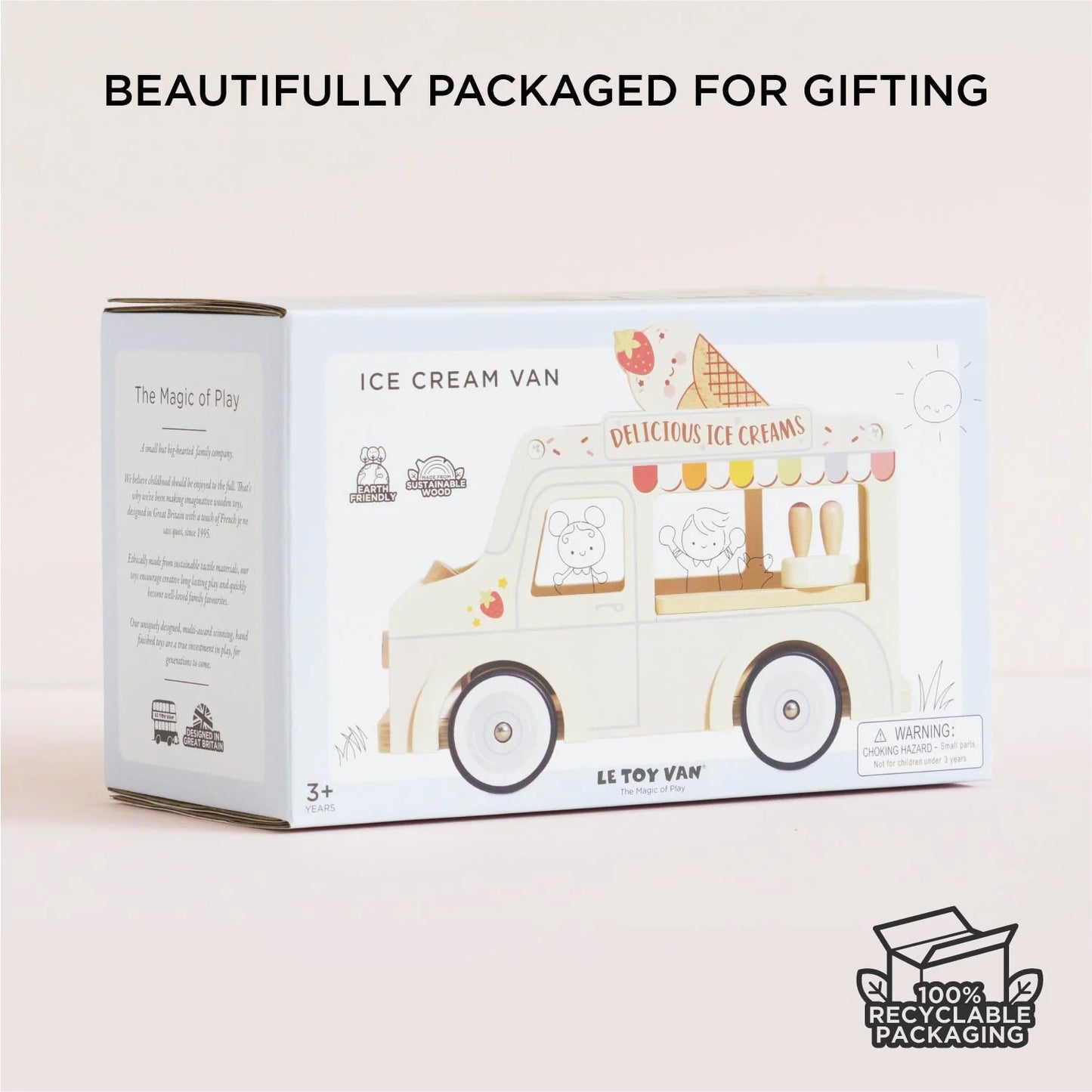 Wooden Ice Cream Van