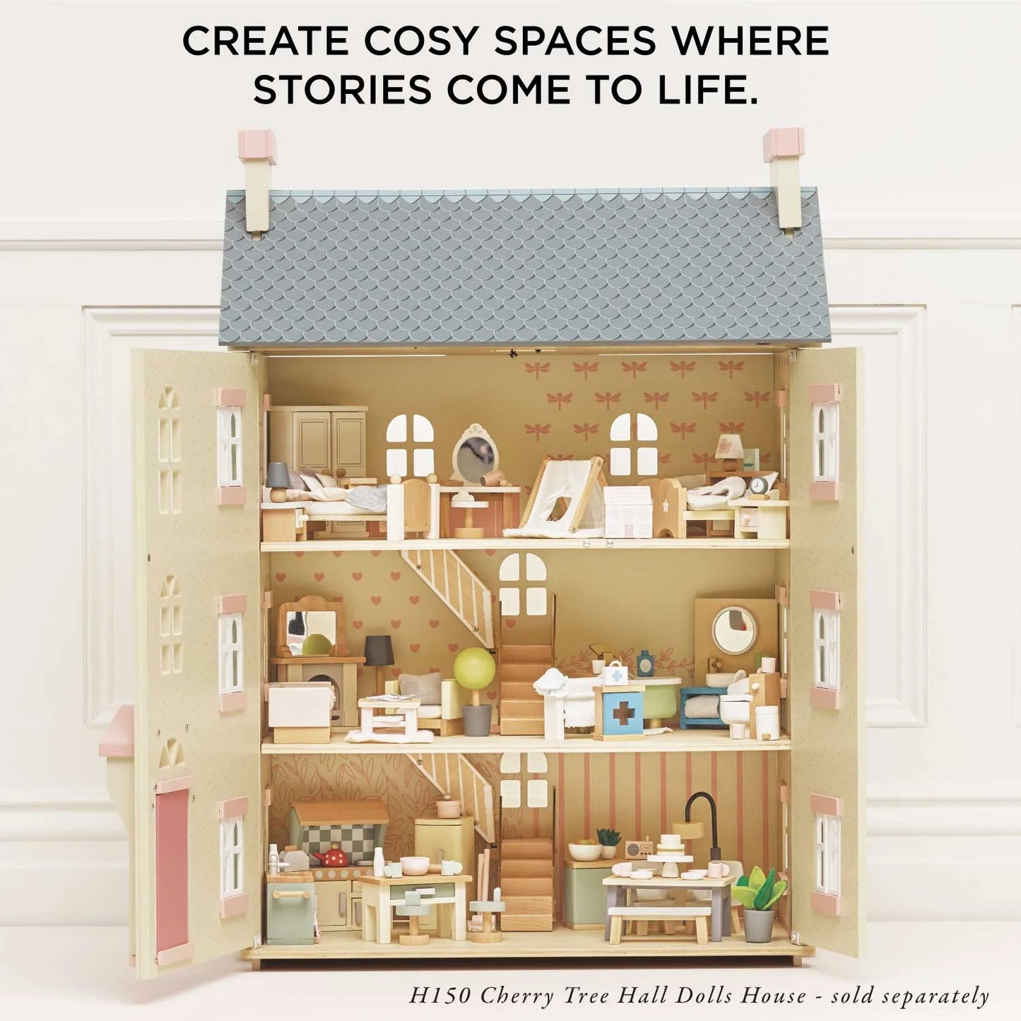 Wooden Dolls House Laundry Room
