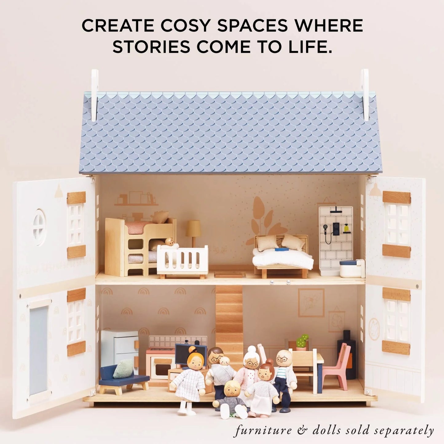 Bay Tree Wooden Dolls House