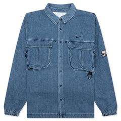 Nocta NRG Opal Denim Button Down - French Blue