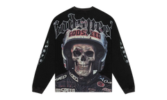 Crash Out L/S T-shirt "Black Wash" 36R39BBC