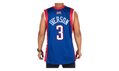 NBA Allen Iverson Authentic Jersey "2004 All-Star East - Royal" BA64J4 ASE B BZQ