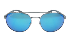 Irregular Polarized Sunglasses "Gunmetal" RB3736CH-004-A1_56