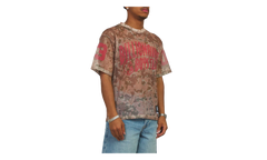 Varsity Logo Mesh T-Shirt "Doeskin" 861 2319 DOE