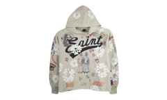 Graffiti Hooded Sweatshirt "Saint Michael - Multi" DT368