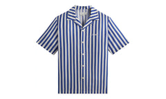 Striped Thompson Camp Collar Shirt "Current" KHM032196 412