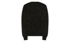 All Over Skulls Crewneck Sweater "Black" AM002