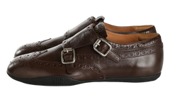 Calf Leather Buckle Brogues WMNS "Moro Tabacco" 5E510E 007 F0003