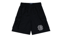 EE Basic Cargo Shorts "Black / White" EE203