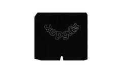 OG Logo Embroidered Sweatshort "Black" SP5der251