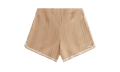 Rayne Perforated Knit Short WMNS "Brown" khw060171 252