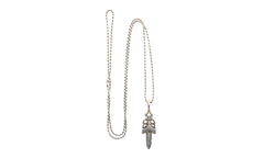 Ball Chain with Dagger Pendant "Silver" CHRM0747