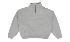 Script Logo Quarter Zip "Grey" RHDMTPS0107 GRY