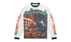 Life's A Gamble LS T-shirt "White/Black" 18DRJ95R